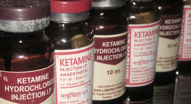 Signs of ketamine (special k) use