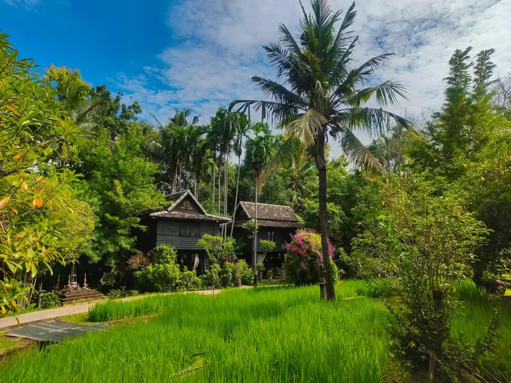 The Cabin Rice Villa in Rainy Season