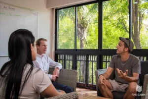 A daily group counselling session