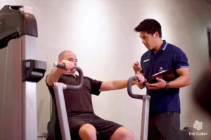Personal training, comprehensive fitness planning and plenty of exercise options help your body recover.